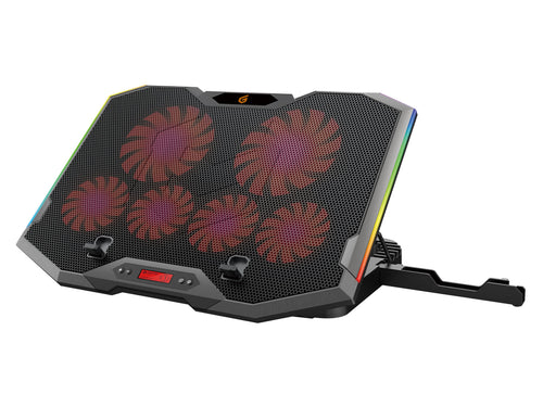 Conceptronic Base Refrigeracion Laptops Gaming Up To 17 6 Fans Light Rbg — image 1