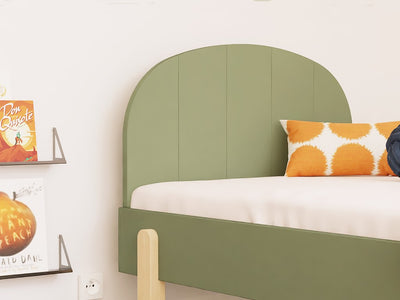 NOVA Round Wooden Headboard – 90 cm