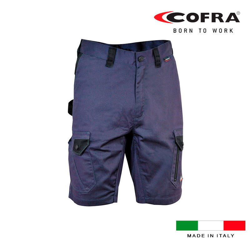 Cofra Bermuda Kediri Blue Marino Black Size 56