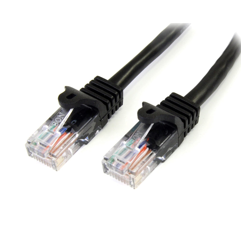 StarTech Network Cable CAT.5E UTP 2M Negro 45PAT2MBK