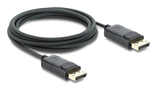Delock Koaxiales DisplayPort Cable 8K 60 HZ With Geflechtmantel 2M — image 1