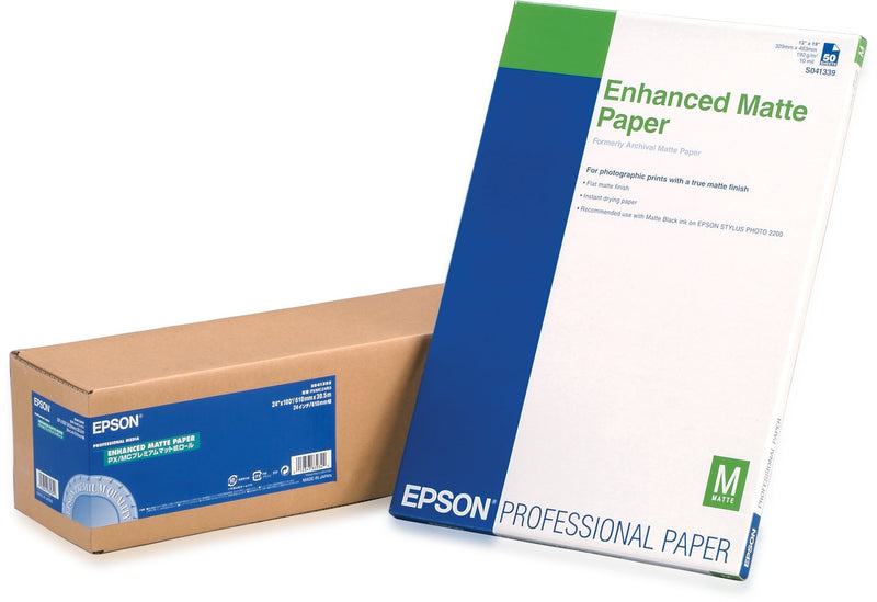 Epson Genuine Paper Inkjet Enhanced Matte 24PULGADASX30,5M 189GR