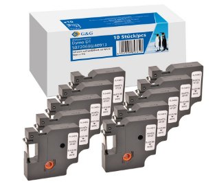 G&g Tape Labeller 10NER Set Dymo D1/ S0720680/ 40913