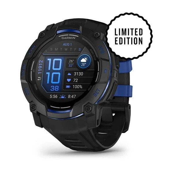 Garmin Smartwatch Instinct® 3 Black With Strap Black 50MM Amoled