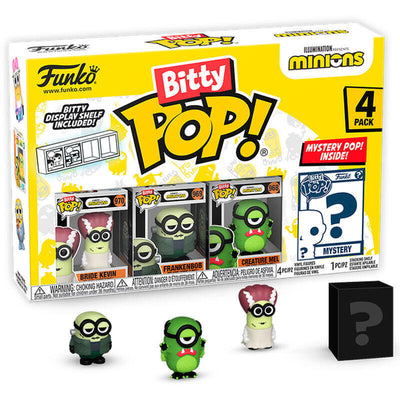 Blister 4 Figuras Bitty Pop Minions Series 2 — image 1