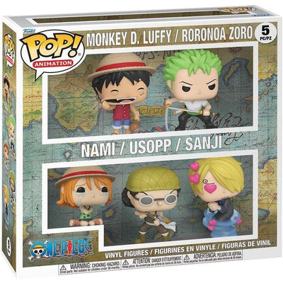 Blister 5 Figuras Pop Animation One Piece — image 1