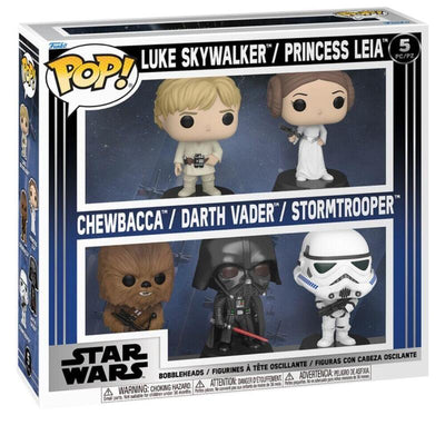 Blister 5 Figuras Pop Star Wars — image 1