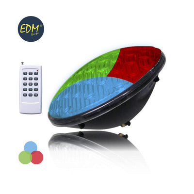 EDM Bulb Pool LED PAR56 9W 500LM RGB Multicolour IP68 Ø17,6X6CM — image 1