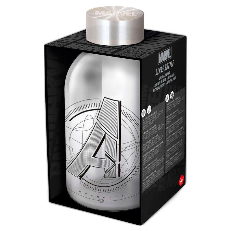 Bottle Glass Vengadores Avengers Marvel 620ML