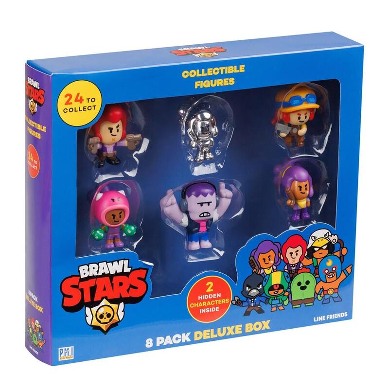 Brawl Stars S1 Figuras - 8 Pack Deluxe Caja Ver.c