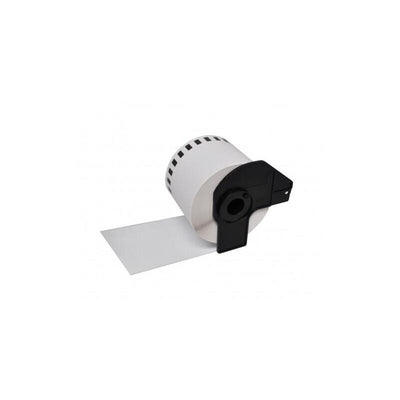 Brother DKN55224 White Tape Continua No Adhesiva Cards Identificacion Thermal Paper Generic DK-N55224 — image 1