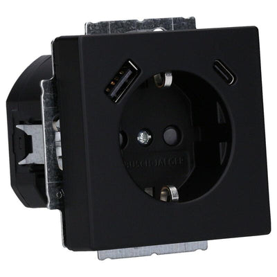 Busch Jaeger 20 EUCB2USBAC-885 20 EUCB2USBAC-885 Schuko®- USB-A + C Socket Power — image 1