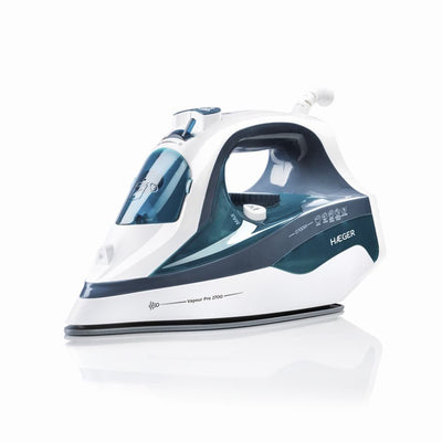 Haeger Straightener Steam Vapour Pro 2700W Regulador Steam 75G Steam Vertical Deposito Water 400ML Soleplate C — image 1