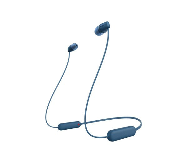 Sony WI-C100 Headphones Wireless In-ear Bluetooth Blue
