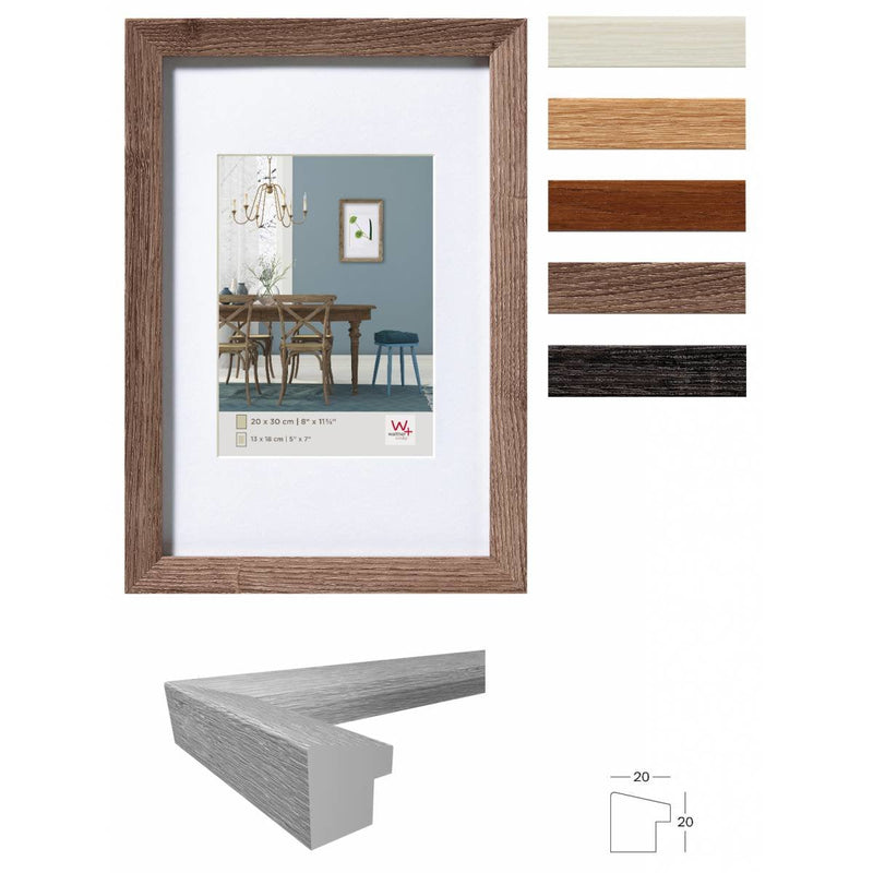 Walther Design EF440D Frame Expositor Pie Retroiluminado Grey 40X40 EF440D