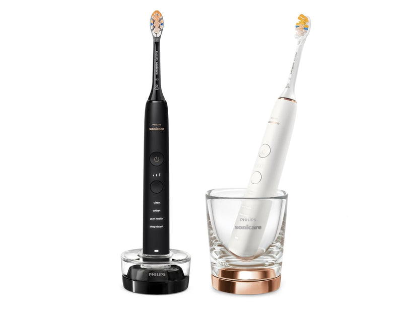 Philips Sonicare Diamondclean HX9914/69 Brush Eléctrico Teeth Adulto Brush Dental Sónico Black Oro, Pink