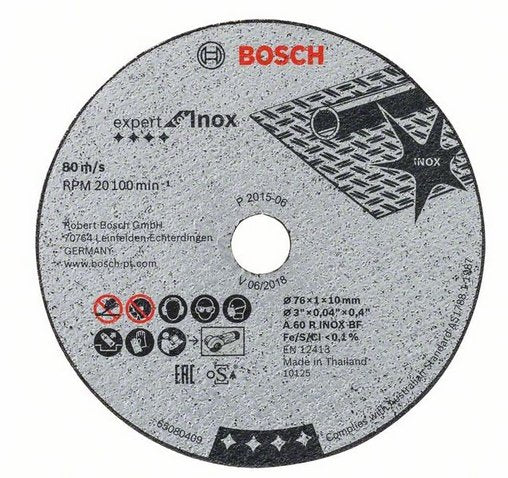 Bosch Ts 76X1X10MM Expert INOX,5 Stk.
