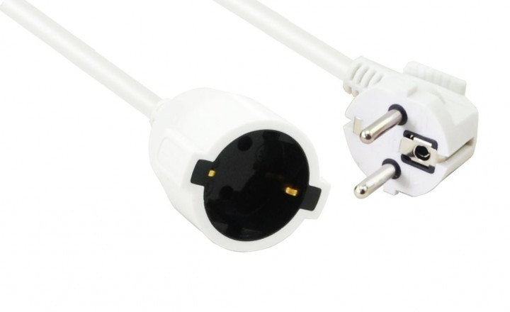 Helos Cable Extensión, 3-POLIG, White 5,0M