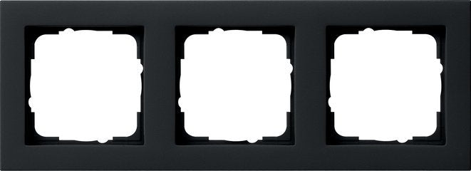 Gira 021309 Frame Embellecedor 3F Gira E2 Black