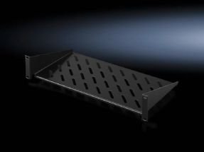 Rittal Tray Equipos 2HE Assembly Fixed T400MM 25KG Ral 9005