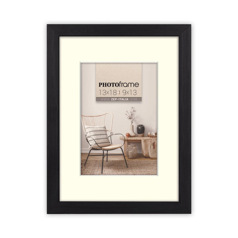 Zep V4534B Frame Expositor Pie Retroiluminado Black