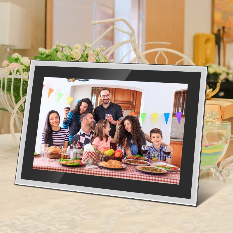 Braun Photo Technik 21253 Frame Fotográfico Digital Black Silver 25,6CM (10.1) Screen Touchscreen Wi-Fi