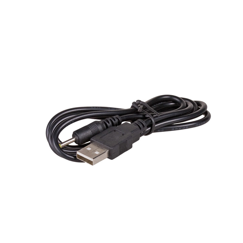 Akyga Cable AK-DC-02 (usb M - 2.5 X 0.7MM M, 0,8M, Black Colour