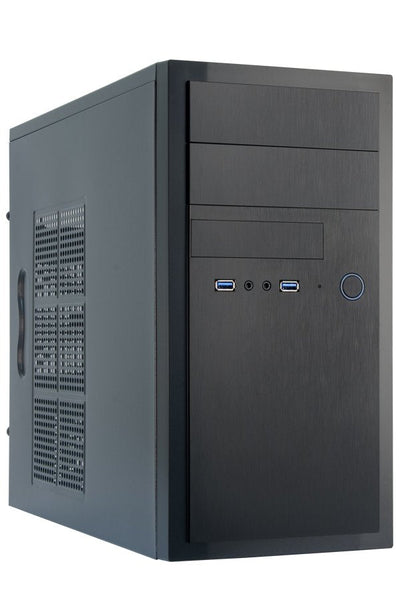Chieftec PC Case HT-01B-OP Housing Computer Mini Tower Black — image 1