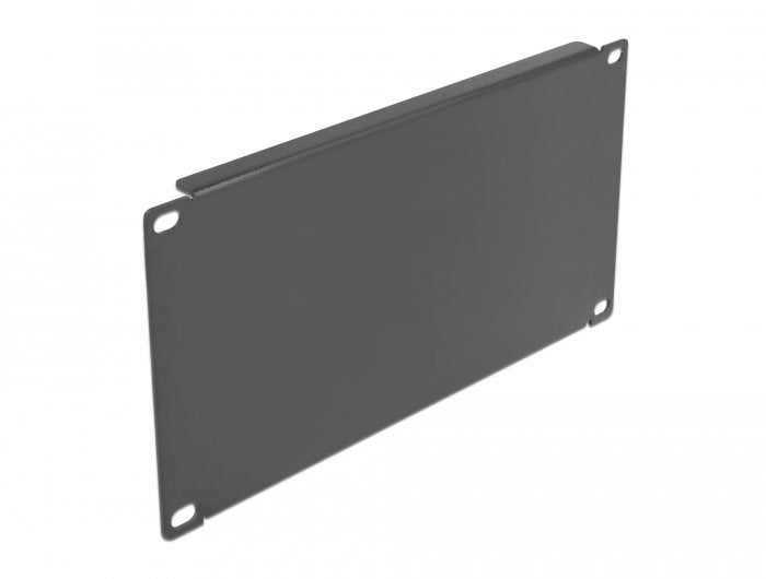 Delock Cover Ciega Gabinete Network 10 3U Black