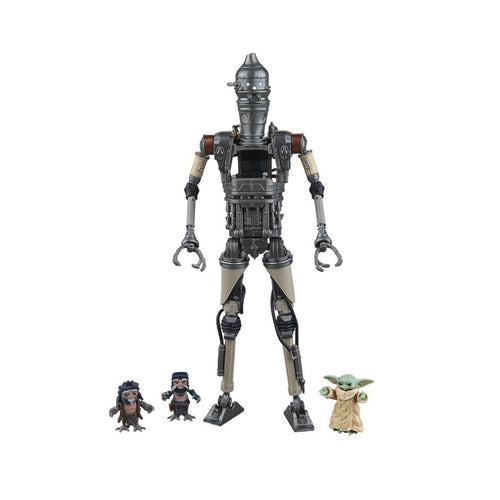 Hasbro Figure Star Wars: The Mandalorian The Black Series Ig 12 & Grogu — image 1