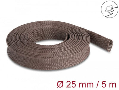 Delock Case Trenzada a Prueba Roedores Emirable 5 Mx 25MM Brown — image 1