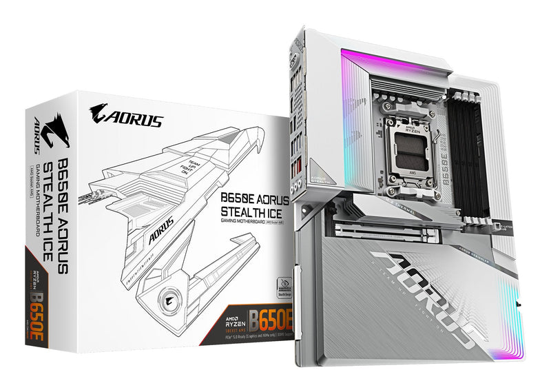 Gigabyte B650E Aorus Stealth Ice, B650E a Stealth Ice