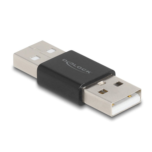 Delock 65108 Adapter Cambiador Género USB 2.0 Tipo-a Male a Male Metal — image 1