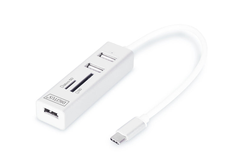 Digitus Card Reader External DA-70243 White USB 2.0