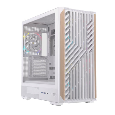 Einarex Box ATX Semitorre P800 RGB 4 Fans White EXCS-PL-800R-W — image 1