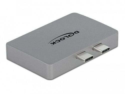 Delock Dual HDMI Adapter With 4K 60 HZ And PD 3.0 Macbook — image 1