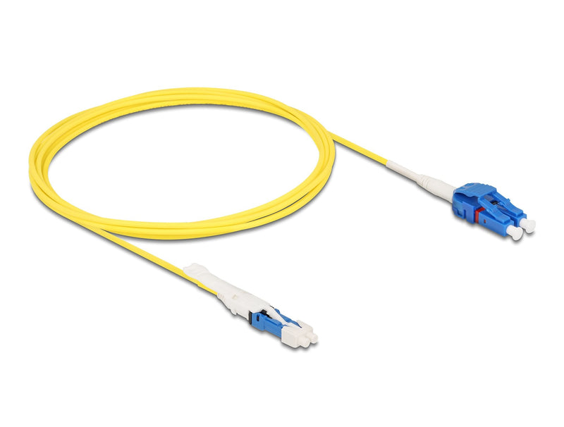 Delock 88317 Cable Fibre Optic Cs Male a Lc Duplex Monomodo G657A2 / OS2 Uniboot 5M
