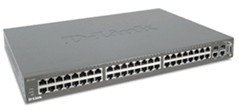 Dlink DES-3550 Switch 48 Ports 10/100 + 2 Combo Sfp-sim