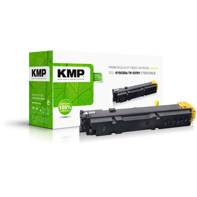Kmp Toner Kyocera TK-5370Y PA3500 MA3500 Serie Yellow 5000 S Remanufactured — image 1
