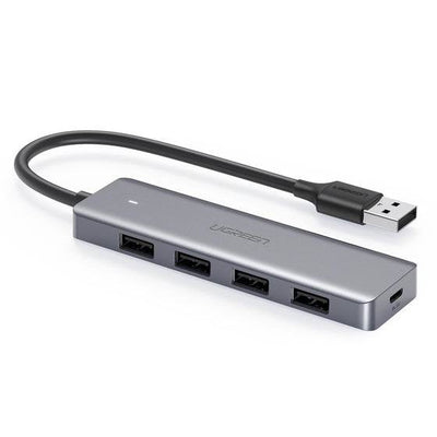 UGREEN Hub Adapter 4 1 USB-C a 4× USB 3.0 + USB-C Grey — image 1