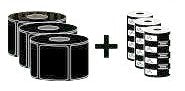 Zebra ZIPSHIPKIT1 White Label Printer Self-adhesive — image 1