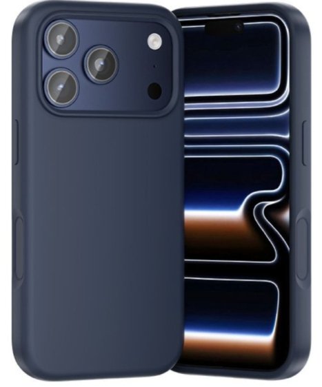 Vention Case Silicone With Magsafe KVCLCD-40 Compatible With Iphone 17 Pro Max. Blue Medianoche
