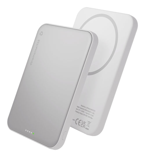 DBRAMANTE1928 Re-charge Charger Wireless Slim QI2.2 5000MAH 25 Watts White — image 1
