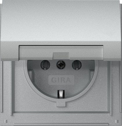 Gira 445465 Schuko Kd Gira TX_44 F Alu