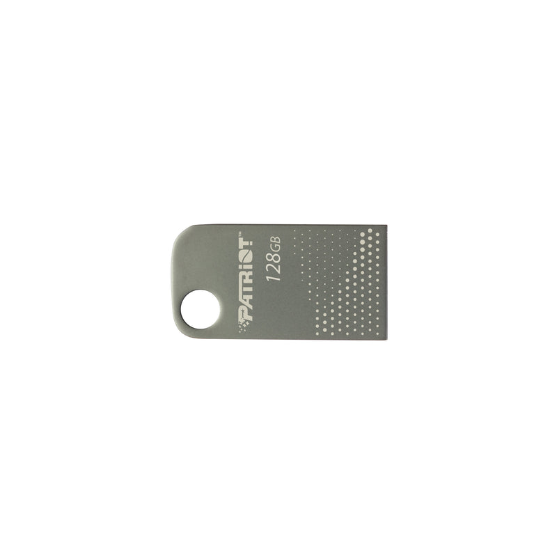 Patriot Flashdrive TAB300 128GB USB 3.2 120MB/S, Mini, Aluminiowy, Srebrny