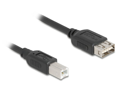 Delock 81529 USB Cable 2.0 USB Tipo-b Male a Easy USB Tipo-a Female 0,5M — image 1