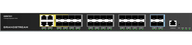 Grandstream Networks Switch GWN7831 Gestionado L3 Gigabit Ethernet (10/100/1000) Grey