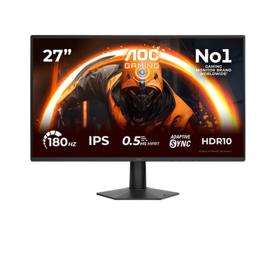 AOC Monitor LED Gaming Gaming 27G50F 27 1920 X 1080 Full HD @ 144 HZ IPS 1500:1 0.5 Ms HDMI DisplayPort — image 1