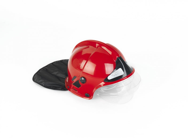 Theo Klein-8901 Firefighter Henry Helmet Bomberos, Rojo One Tamaño