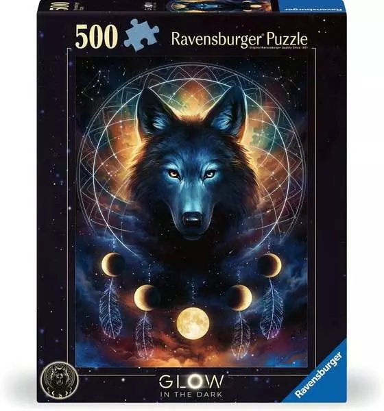 Puzzle Lobo Glossy 500 Pieces
